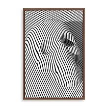 signwin Framed Canvas Wall Art Modern Geometric Pattern Canvas Prints Home Artwork Decoration for Living Room,Bedroom - 16x24 inches