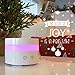Levoit Essential Oil Diffuser Humidifier, Aromatherapy Ultrasonic Whisper-Quiet with Changeable 7 LED Colors Adjustable Mist Mode Auto Shut-off (White)
