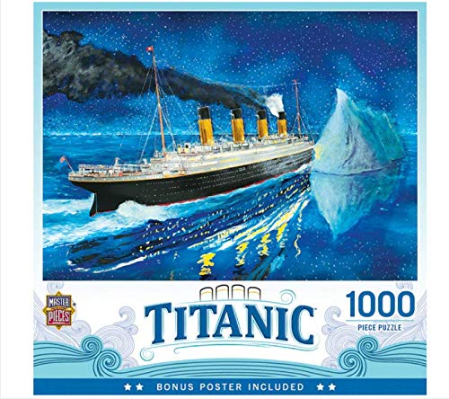 Titanic Fateful Night 1000 piece jigsaw puzzle 680mm x 489mm (mpc) (60347)