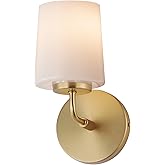 Maxim Lighting 12891WTNAB Durham - 1 Light Wall Sconce-9.25 Inch Tall and 4.75 Inch Wide, Finish Color: Natural Aged Brass