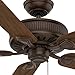 Casablanca 55001 Ainsworth 60-Inch 5-Blade Ceiling Fan, Brushed Cocoa with Dark Walnut/Distressed Walnut Blades