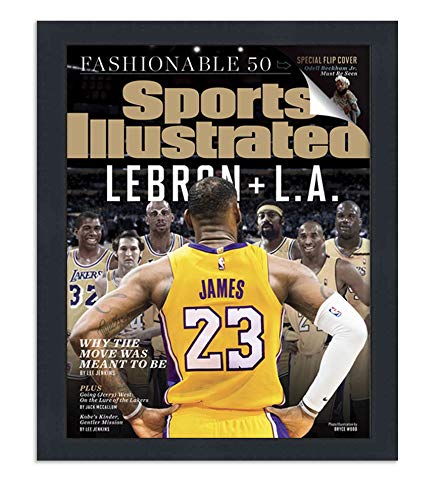 Solid Wood Picture Frame for Sports Illustrated (1994-Current) Magazine Shadow Box Display Frame | Includes Acrylic Plexiglass, Acid-Free Backing and Sawtooth Hanger (Fits Any Magazine Sized 8"x10.5")
