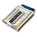M-Clip Stainless Steel White Carbon Fiber Inlay Money Clip (SS-BSS-WHCF)