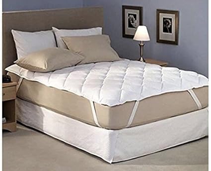 Craft Jaipur Polycotton Waterproof and Dustproof Queen Size Mattress Protector with Elastic Bands(White, 72x780-inch)