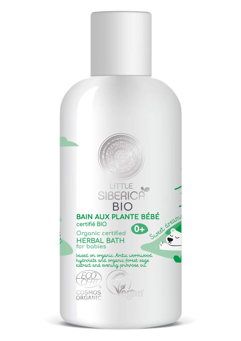 Natura Siberica Little Siberica. Organic Certified Herbal Bath for Babies, 250 ml