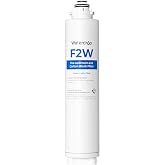 Waterdrop F2W Filter, Only Replacement for X8-PRO &amp; X12-PRO RO System | 6-Month Lifetime, Long Filter Lifespan, Enhanced Filtration