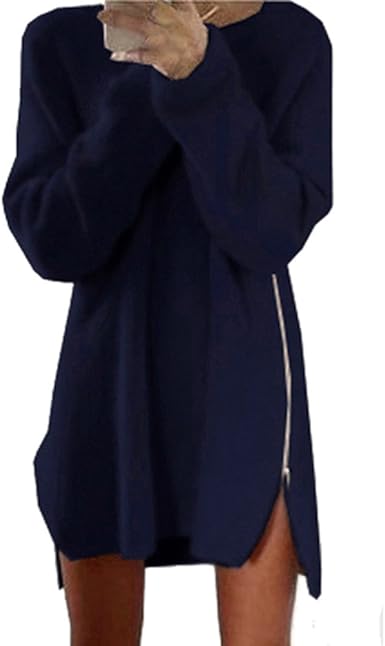 fluffy sweater dress