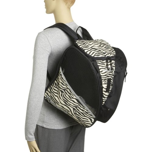 Transpack Ice Print Pink Leopard/Black