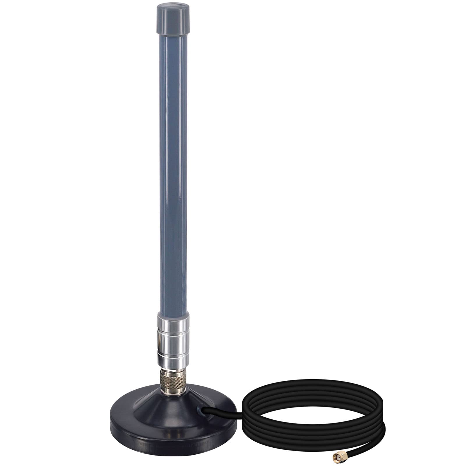 YILIANDUO 868MHz LoRa Antenna 3dBi Outdoor Fiberglass N-type Male FRP Antenna with Magnetic Base 3M Coaxial Cable for HNT Helium Network Devices Bobcat Hotspots