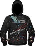 Star Wars Space Battles Sublimated Fleece Hoodie (X-Large)