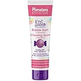 Himalaya Botanique Kids Toothpaste, Herbal, Bubble Gum Flavor, Bright Smiles, Fluoride-Free, Gentle, No Artificial Flavors or