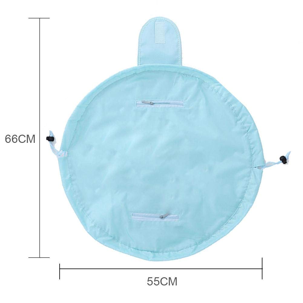 Fanovo Unicorn Lazy Drawstring Cosmetic Bag - Unicorn Makeup Bag,Waterproof Travel Bag Drawstring Makeup Bag Magic Toiletry Bag for Women+ 1 PC Cute Unicorn Ring (Sequin Rainbow)