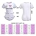 Littleforbig Cotton Romper Onesie Pajamas Bodysuit - I Love Daddy Pattern S