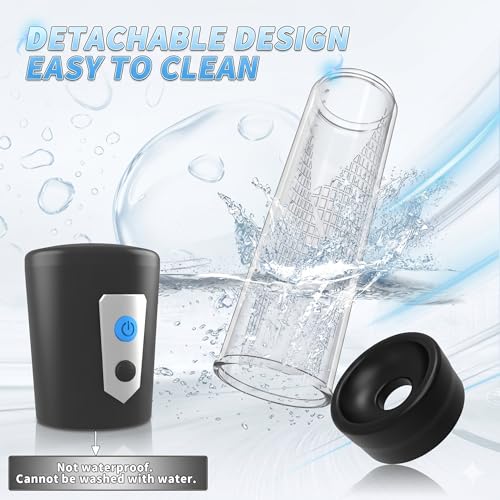 Men's Growth Pump with Strong Suction Vacuum Pump with ED Screen Powerful photo 6