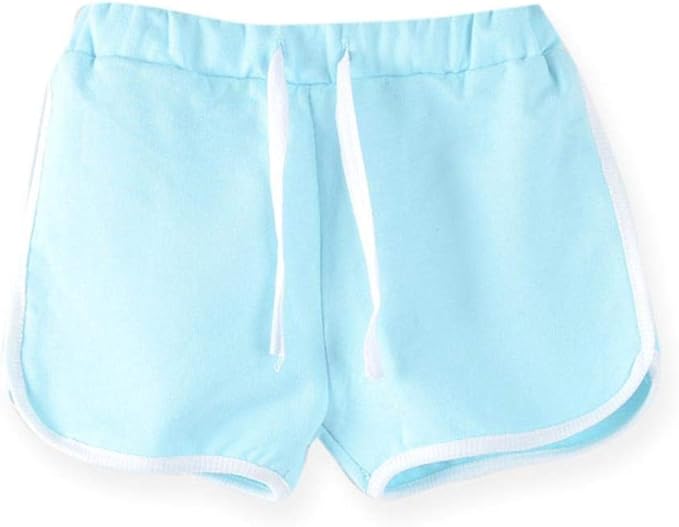 313Y Pure Color Kids Boys Shorts Panties Soft Cotton Baby Boxer