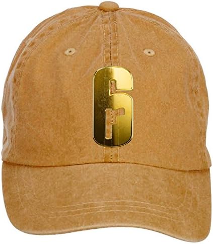 Desig Creato Adjustable Tom Clancys Rainbow Six Siege Printed Hats for Unisex Brown One Size