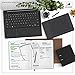 Day Planner - Professional Goal Planner, Calendar & Gratitude Journal to Increase Productivity, Time Management & Happiness - Vegan Leather Softcover, 24 Hourly Planner, Undated 6 Months Work Planner