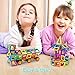 Qudasar PDTXCLS HOMIEBUDS SPPRANDOM 130 PCS Magnetic Blocks with Wheels,Magnetic Building Blocks Set