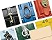 Note Card Cafe Realtor Greeting Cards with Off White Off White Ivory Envelopes | 36 Pack | Door Knockers | Blank Inside, Glossy Finish | Set for Greeting Cards, Housewarming, New Home, Thank You