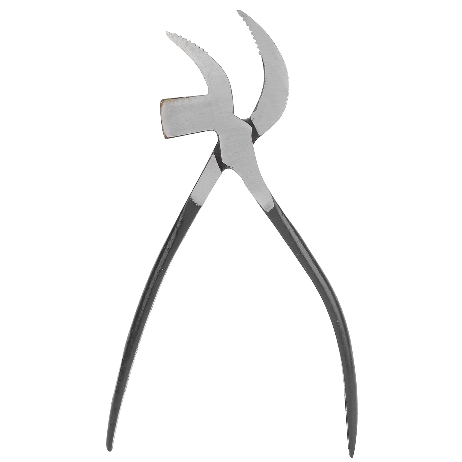 Cobbler Pliers for Leather Shoes and Purses, 8.5" Shoemaking Leather Craft Pincers, Carbon Steel Beak Forceps Handmade DIY Working Tool
