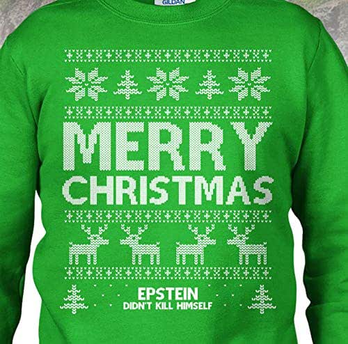 jeffrey epstein christmas jumper
