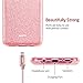 ESR Makeup Glitter Case Compatible for The Samsung Galaxy S9, Glitter Sparkle Bling Case Protective Cover [Three Layer][Supports Wireless Charging] for Galaxy S9 5.8 inch, Pink(Released in 2018)