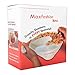 MAXFASHION Med White Anti-Soggy Cereal Bowl With Ergonomics Handle Design 'n Grip