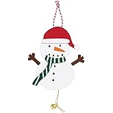 Mud Pie Christmas Snowman Dancing Ornament