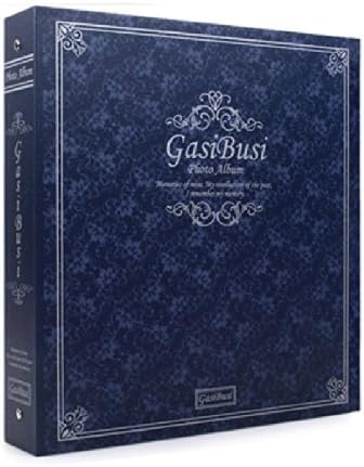 Photo Albums Storage Pocket Type Wedding 3x5 50 Page Holds 600 Classic Blue