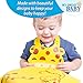 Waterproof Bibs - Best Baby Bibs For Boys & Girls - Includes 2 BONUS Silicone Mats! Soft, Adjustable & Easy To Clean - Great For Protecting Your baby's clothes & Saving More Time Cleaning After Meals!