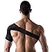 Best Shoulder Support Brace for Men and Women - Compression Sleeve for Shoulders. Adjustable Wrap Provides Stability, Therapy, Recovery and Injury Relief for Rotator Cuff, Dislocated AC Joint, Labrum