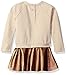Juicy Couture Baby Girls' Dress with Faux Pleather Gold Skirt