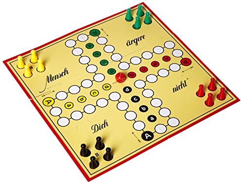 Schmidt Spiele 51204 Mensch ärgere Dich Nicht, Bring Mich mit Spiel in der Metalldose, Bunt – Bild 5