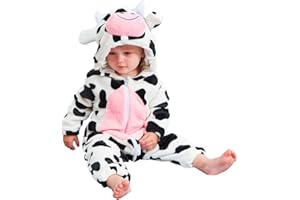 ABTSHU Baby Animal Costumes Toddler Halloween Dress Up Onesie