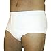 Kleinert's Men's Safe and Dry Waterproof Incontinence Underwear with Integrated 6 Ply Absorbent Panel For Light - Moderate Incontinence Control
