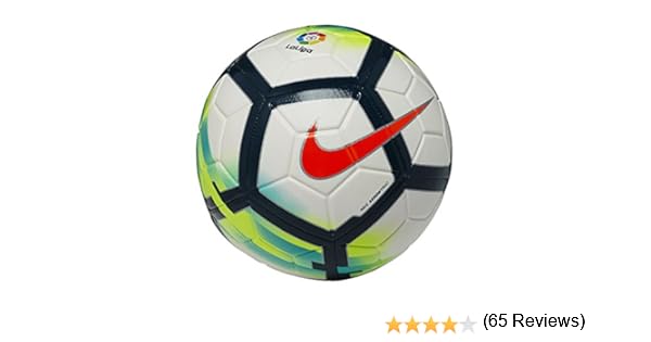 nike LL NK Strk Balón de Fútbol, Blanco / (White / Turquoise ...