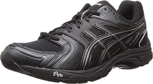 Asics Men's Gel-Tech Walker Neo 4 Walking Shoe,Black/Black/Silver,11 M US