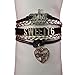 Sweet 16 Bracelet- Girls Sweet 16 Jewelry for Girls (Black)