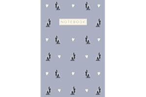 Russian Blue Cat Notebook: Cute Aesthetic Lined Journal for Russian Blue Cat Owners | Blue Cover