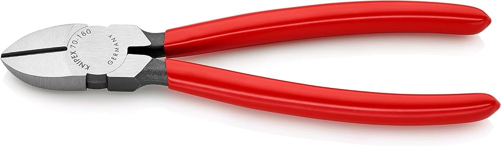 KNIPEX Diagonal Cutter 180 mm 70 01 180 SB Self-Service Card