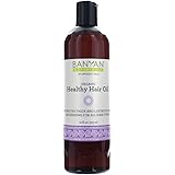 Banyan Botanicals Healthy Hair Oil – Organic Herbal Oil with Bhringaraj & Amla – Ayurvedic Hair Care for Strong, Thick, Lustr