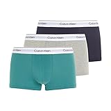 Calvin Klein Mens 3Pk Low-Rise Trunk, L