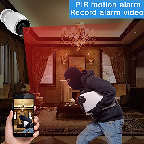 Wireless Camera Outdoor, SDETER 720P Battery Powered WiFi Security Cameras, Waterproof PIR Motion Detection, Night Vision, Cloud Service Long Standby