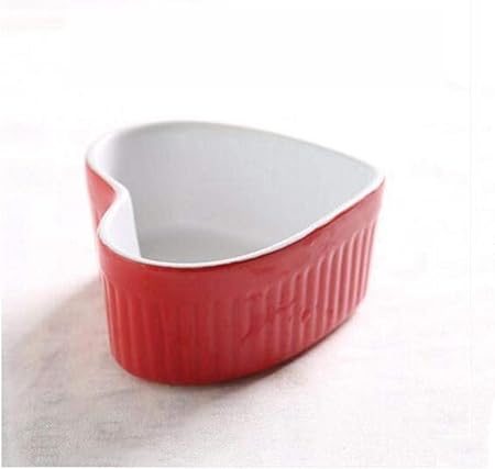 ShunHoo Tazón De Cerámica con Forma De Corazón Vajilla De ...