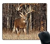 Smooffly Gaming Mouse Pad Custom,Deer Grass Hunting