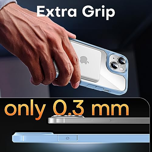 TAURI 5 in 1 Case for iPhone 15 Plus [Military Grade Drop