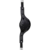Professional's Choice Contoured VenTECH Jump Girth with Belly Guard | Durable Ventilated Outer Shell | Available in Black or Brown | Sizes from 46" to 54"