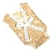 Infant Props BQUBO Soft Newborn Baby Photography Romper Fashion Lace Playsuit White and Black Clothes (Beige)