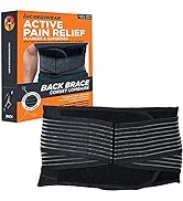 Incrediwear Back Brace - Back Support Brace for Back Pain Relief from Muscle Pain, Sciatica or a ...