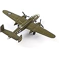 NUOTIE B-25B Mitchell Tokyo Raid 1/200 Metal Airplane Model Kits WWII Diecast Alloy Bomber Model Vintage Combat Plane Prebuild Military Aircraft Collection for Display or Gift (Doolittle)
